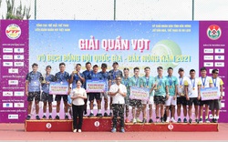Tay vợt Lý Hoàng Nam cùng đồng đội ẵm trọn ngôi vương giải Quần vợt Vô địch Đồng đội Quốc gia 2021