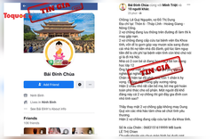 Lập Facebook giả mạo chùa Bái Đính để kêu gọi từ thiện