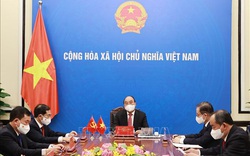 Chủ tịch nước Nguyễn Xuân Phúc điện đàm với Tổng Bí thư, Chủ tịch nước Trung Quốc Tập Cận Bình