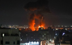 Israel mở không kích, gia tăng căng thẳng xung đột ở Dải Gaza