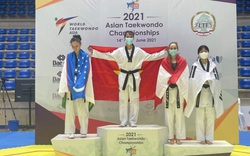 Trương Thị Kim Tuyền giành huy chương vàng giải vô địch Taekwondo châu Á