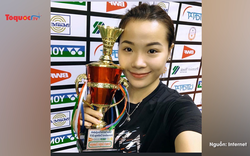 Tay vợt Thùy Linh tập luyện nước rút cho Olympic Tokyo