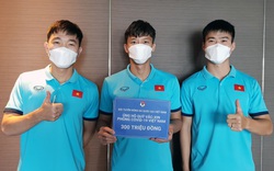 Đội tuyển Việt Nam ủng hộ 300 triệu đồng vào Quỹ vaccine phòng, chống Covid-19
