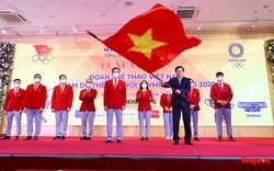 [Chùm ảnh] Lễ xuất quân Đoàn Thể thao Việt Nam tham dự Thế vận hội Olympic lần thứ XXXII