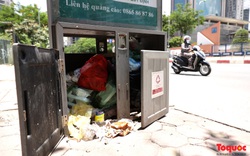Hà Nội: Hệ thống thùng rác công nghệ 200 tỷ đồng hư hỏng sau một năm hoạt động
