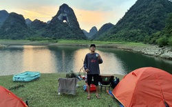 Núi Mắt Thần, điểm du lịch cắm trại không thể bỏ qua khi đến Cao Bằng 