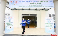 Hà Nội: Khởi động trạm ''ATM ôxy'' miễn phí hỗ trợ bệnh nhân Covid-19