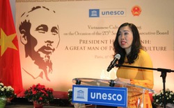 Lễ kỷ niệm 35 năm UNESCO tôn vinh Chủ tịch Hồ Chí Minh