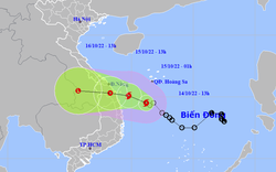 Áp thấp nhiệt đới trên Biển Đông mạnh lên thành bão số 5