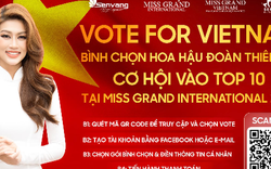 Cơ hội để Hoa hậu Thiên Ân tiến đến top 10 Miss Grand International 2022, cùng bình chọn cho Đoàn Thiên Ân