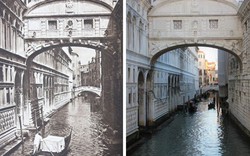 Dạo quanh một vòng châu Âu, nhiếp ảnh gia cho thấy những địa điểm nổi tiếng thay đổi thế nào sau 100 năm