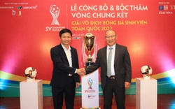 Giải vô địch bóng đá sinh viên toàn quốc SV Champions League 2022 tiến hành bốc thăm vòng chung kết