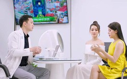 Hoa hậu Đỗ Hà thích thú trải nghiệm dịch vụ mới tại sự kiện của Thu Cúc