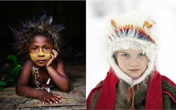 Ghi lại hình ảnh trẻ em khắp nơi trên thế giới, nhiếp ảnh gia cho ra đời bộ ảnh ẩn chứa vô vàn điều thú vị