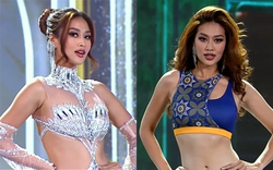Toàn cảnh bán kết Miss Grand International: Thiên Ân và dàn thí sinh trình diễn bùng nổ, không có phần hô tên truyền thống
