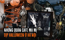 Những quán cà phê tràn ngập không khí Halloween ở Hà Nội