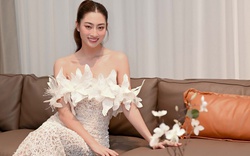 Hoa hậu Lương Thùy Linh khoe thần thái sang trọng trong sự kiện khai trương thương hiệu Kenli Elite