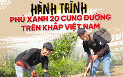 Hành trình phủ xanh 20 cung đường trên khắp Việt Nam