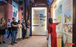 Nghệ sĩ trong nước, quốc tế thích thú trải nghiệm văn hóa đặc sắc vùng Kinh Bắc