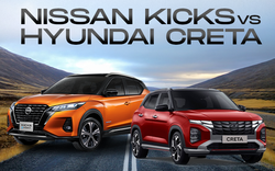 Chọn Nissan Kicks hay Hyundai Creta ở Việt Nam: 'Tân binh' Nhật đấu vua doanh số từ Hàn Quốc