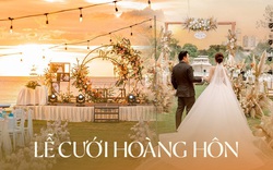Những địa điểm tổ chức tiệc cưới khung cảnh hoàng hôn nên thơ, thoả mong ước của các cặp đôi