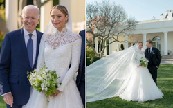 Đám cưới tại Nhà Trắng đầu tiên sau nhiều năm: Cháu gái Tổng thống Biden xinh đẹp trong hôn lễ riêng tư 