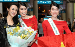 Á hậu Phương Anh lên đường đến Nhật Bản chinh chiến Miss International 