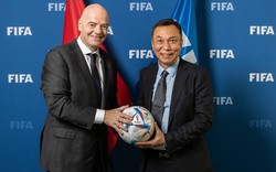 Chủ tịch FIFA: Hy vọng bóng đá Việt Nam sẽ tiếp tục gặt hái thành công