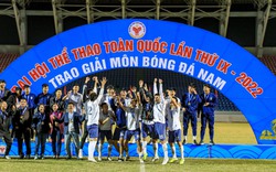 Đại hội Thể thao toàn quốc lần thứ IX: Bóng đá Nghệ An giành ngôi vương sau loạt 