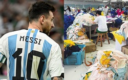 Những chiếc áo Messi với 60.000 mũi khâu và nghệ thuật vừa xem bóng đá vừa kiếm tiền gây ngỡ ngàng cho cả thế giới