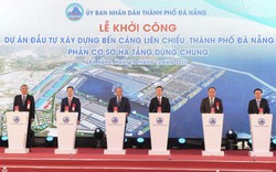 Chủ tịch nước Nguyễn Xuân Phúc dự lễ khởi công dự án Bến cảng Liên Chiểu