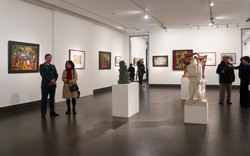 Hơn 50 tác phẩm được giới thiệu tại triển lãm 