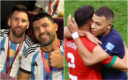 Tình bạn diệu kỳ tại World Cup 2022: Aguero là điểm tựa tinh thần cho Messi, Mbappé và Hakimi thực hiện lời hẹn đặc biệt