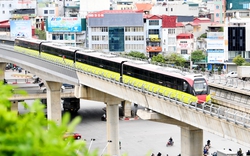 Hà Nội: Vận hành thử nghiệm 8 đoàn tàu của dự án đường sắt đô thị số 3