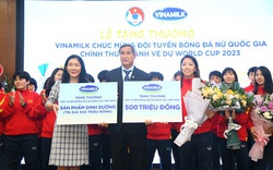 Vinamilk thưởng 1 tỷ đồng mừng kỳ tích lịch sử của tuyển nữ Việt Nam