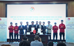 Lễ ký kết hợp tác hỗ trợ điều trị chấn thương cho đội tuyển quốc gia giữa VFF và Vinmec
