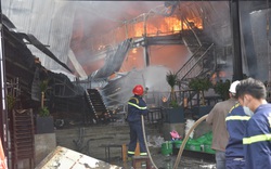 Huy động lực lượng dập tắt vụ cháy lớn tại quán New Poc Poc Beer trung tâm TP Huế