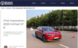 Báo quốc tế: “VinFast VF 8 có thể tạo đột phá thực sự”