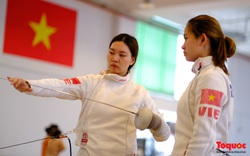Tuyển đấu kiếm Việt Nam tích cực tập luyện cho SEA Games 31