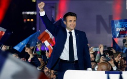 Tống thống Pháp Emmanuel Macron tái đắc cử