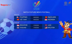 U23 Việt Nam và U23 Indonesia đụng độ ở vòng bảng SEA Games 31