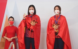 Đoàn Thể thao Việt Nam có Huy chương Bạc môn Nhảy cầu đôi nữ