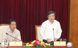 Thứ trưởng Đoàn Văn Việt làm việc với lãnh đạo UBND tỉnh Ninh Thuận