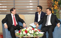 Thứ trưởng Tạ Quang Đông hội đàm với Thứ trưởng Bộ TTVHDL Lào