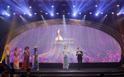 Người đẹp Tuyên Quang giành được vương miện cuộc thi Hoa hậu áo dài Việt Nam năm 2022