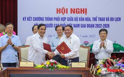 Ký kết Chương trình phối hợp giữa Bộ Văn hóa, Thể thao và Du lịch với Hội người cao tuổi Việt Nam giai đoạn 2022-2026