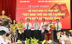 Ra mắt bộ sách điện tử tổng hợp ''Việt Nam thời đại Hồ Chí Minh - Biên niên sử truyền hình''