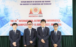 Việt Nam đứng thứ 9 tại Kỳ thi Olympic Tin học quốc tế năm 2022 