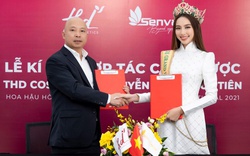 Thùy Tiên ký hợp đồng hợp tác với thương hiệu phân phối mỹ phẩm Hàn Quốc