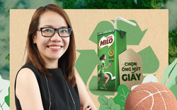 Tham vọng 'xanh hoá' của Nestlé MILO: Chuyển đổi 100% sang ống hút giấy, giảm gần 700 tấn rác thải nhựa mỗi năm
